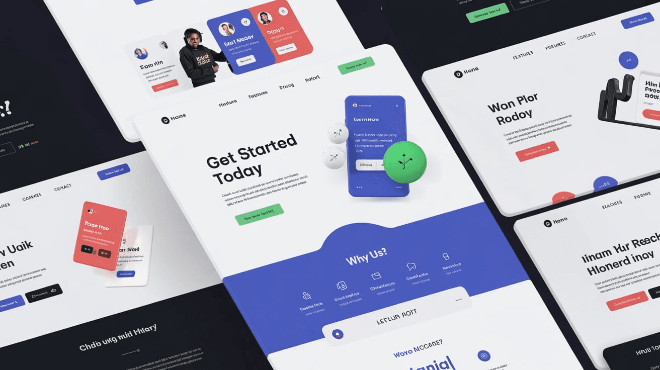 Studi Adonai Landing Page Templates